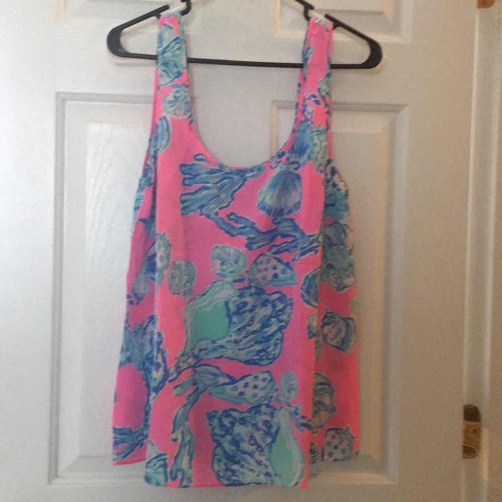 Euc size l silk Lilly top